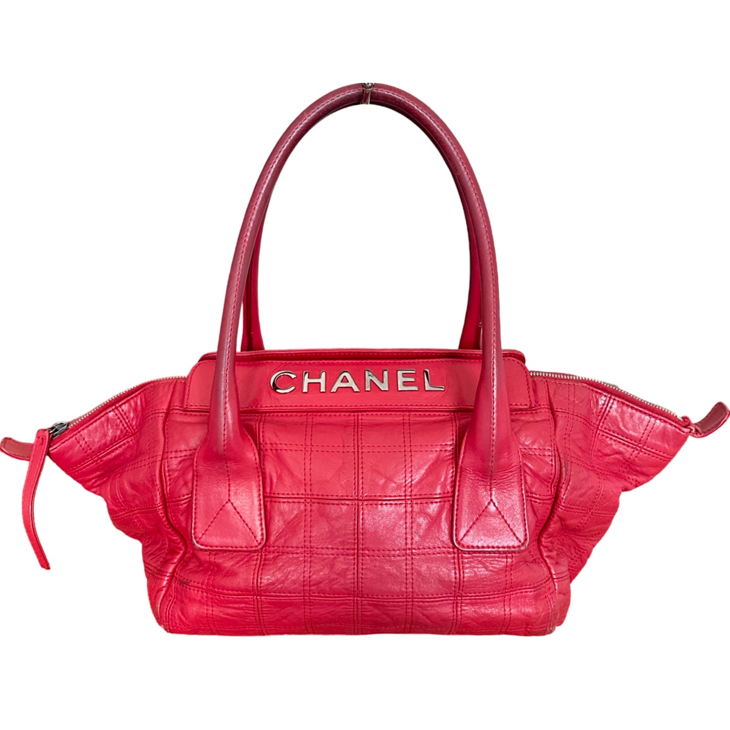 Red Leather Handbag