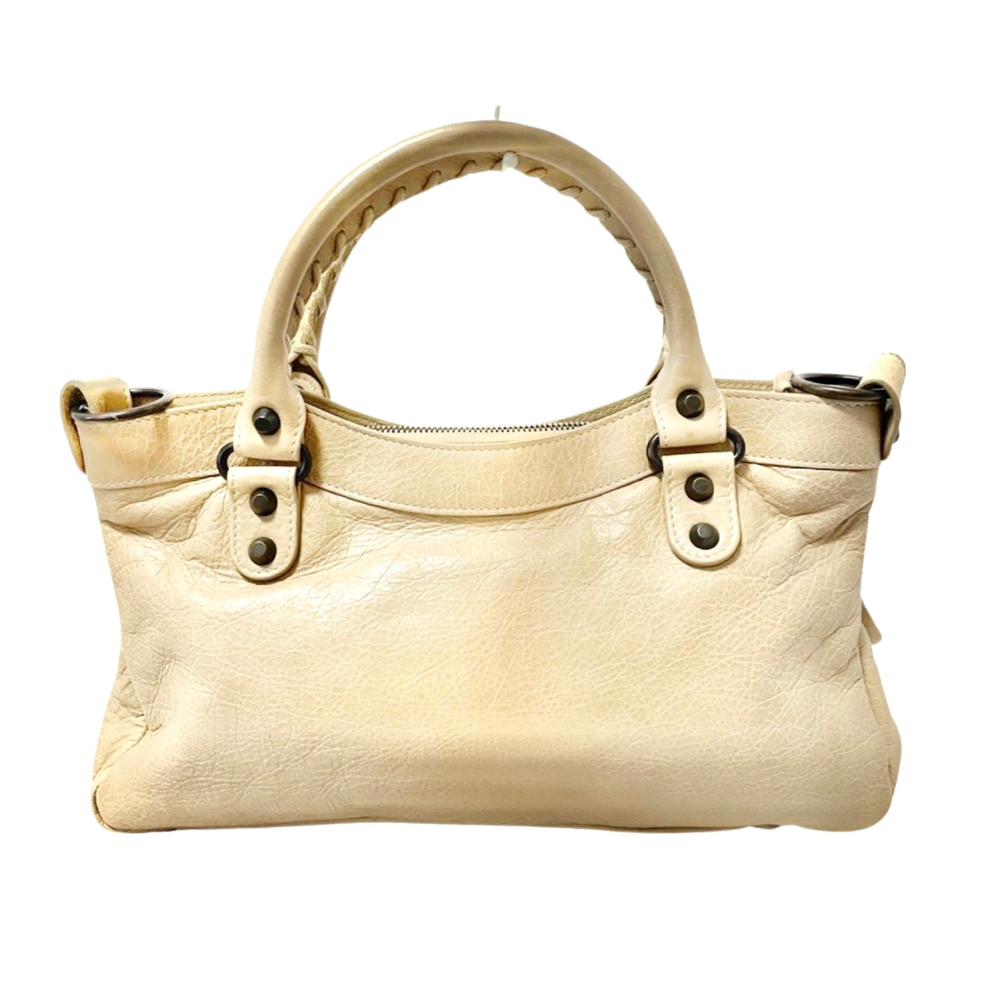 Creamy Leather Handbag