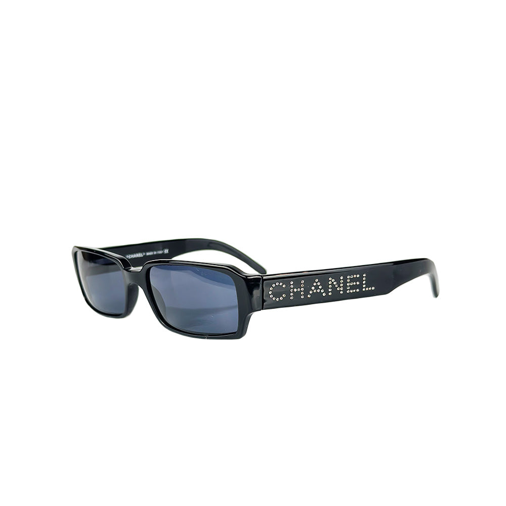 Crystal Black Sunglasses