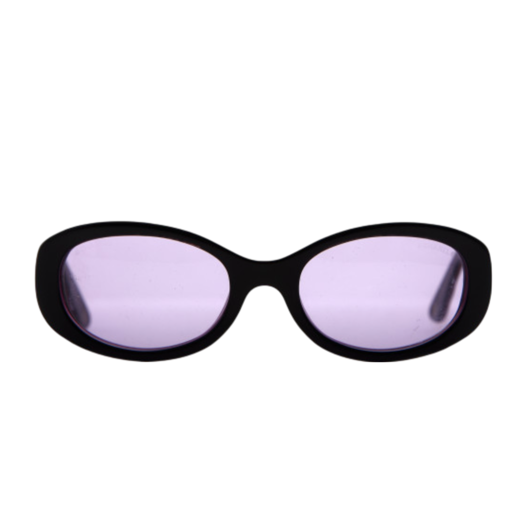 Black Purple Sunglasses