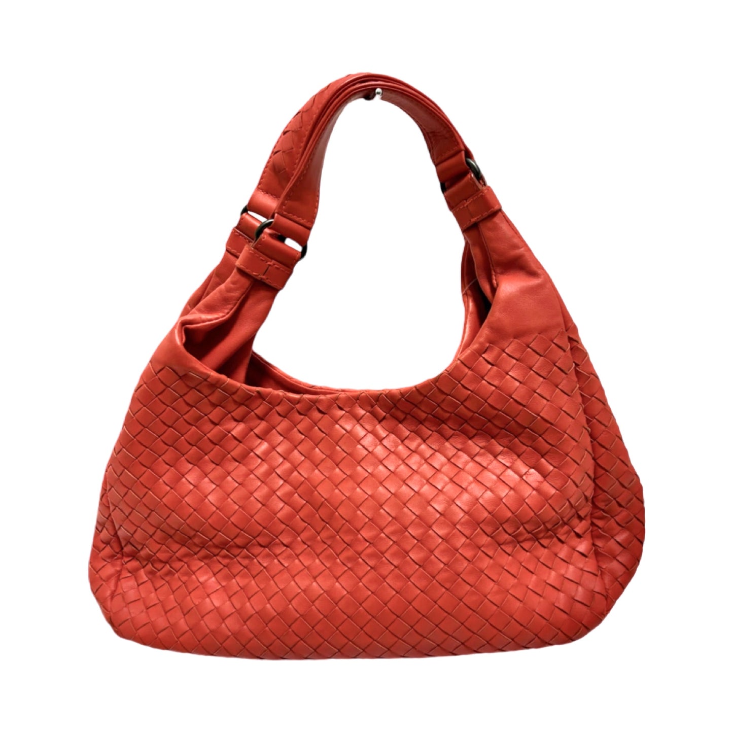 Red Leather Shoulder Bag