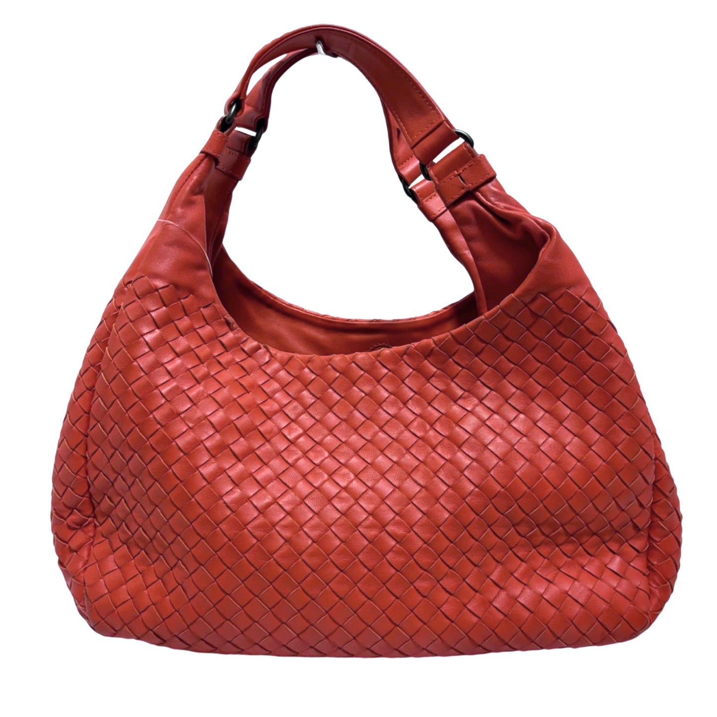 Red Leather Shoulder Bag