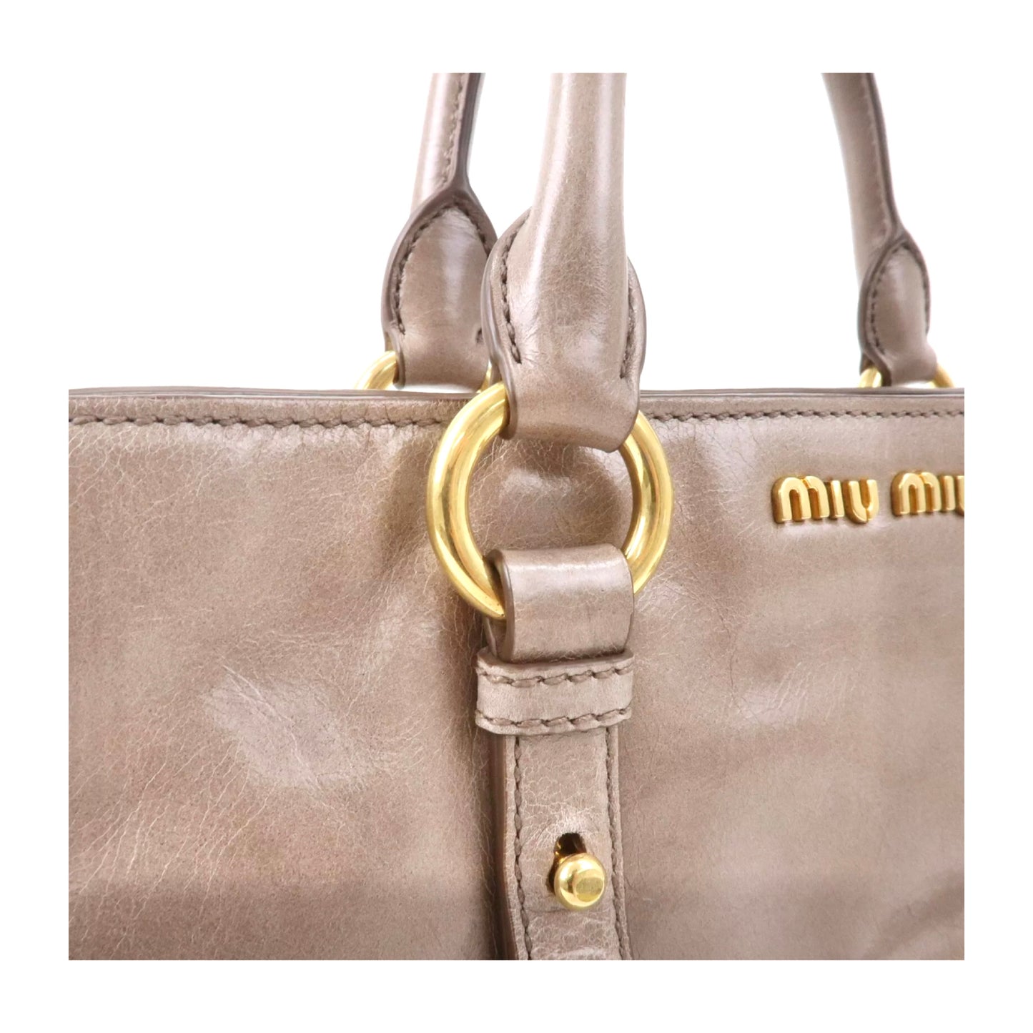 Beige Shoulder Bag