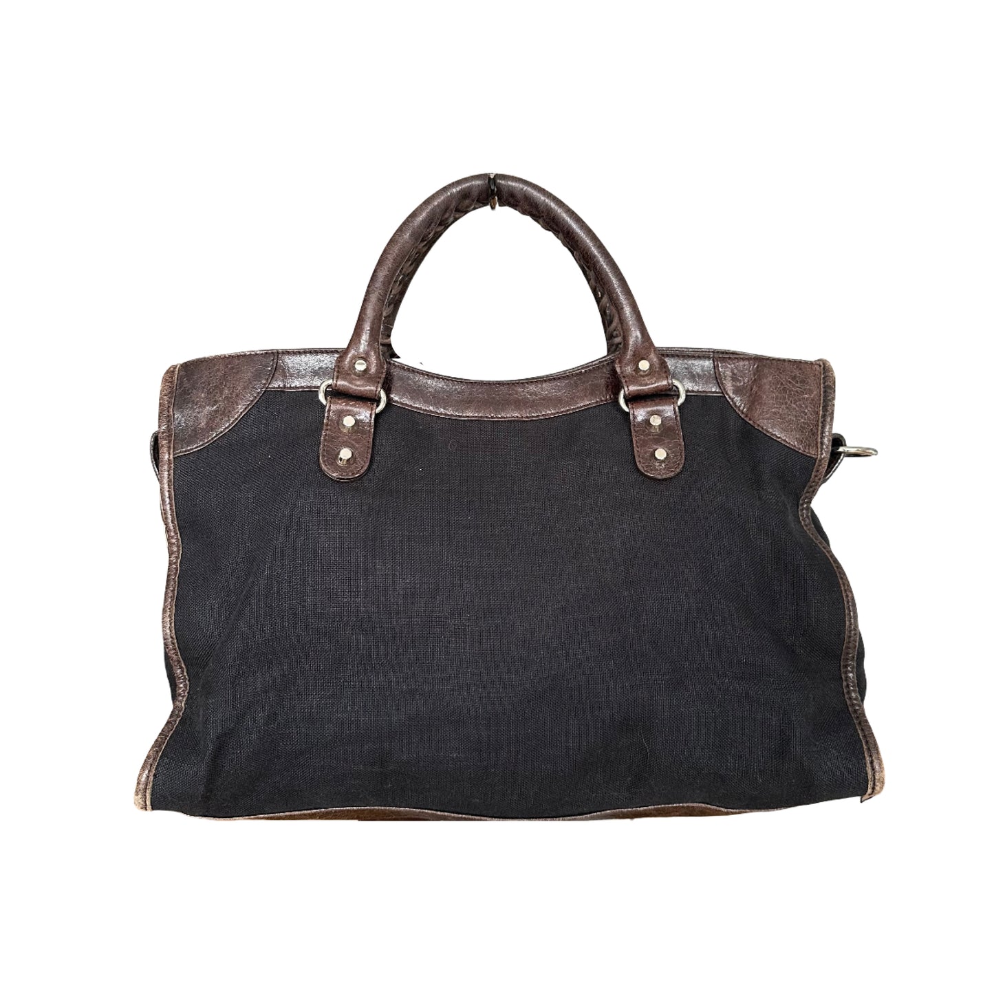 Leather Cloth Handbag