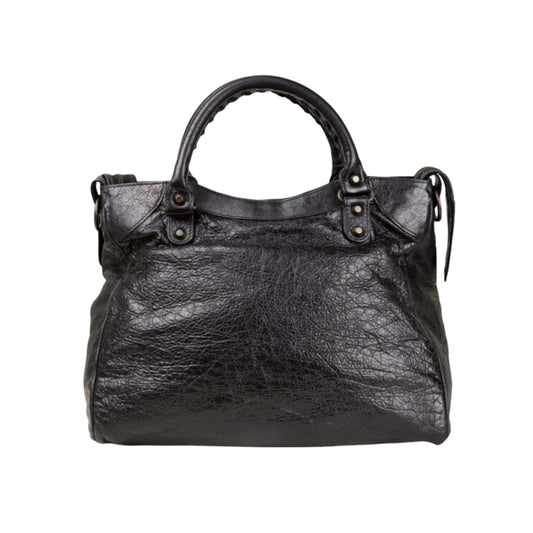 Black Leather Handbag