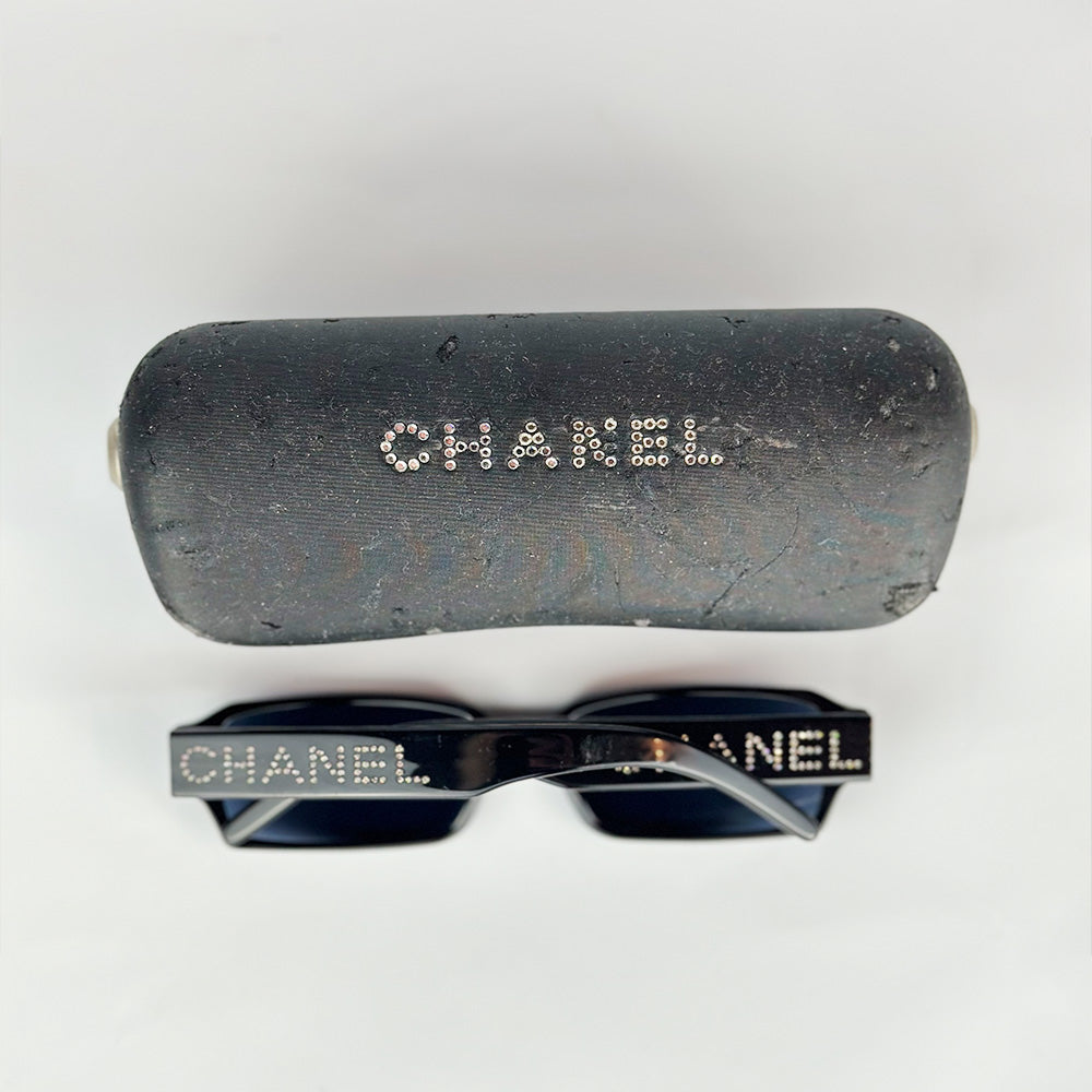 Crystal Black Sunglasses