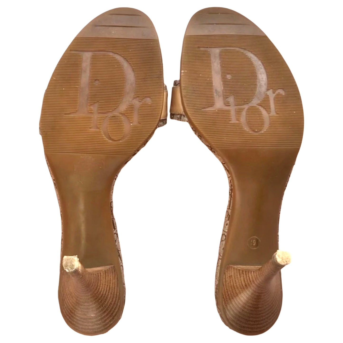 Monogram Sandals