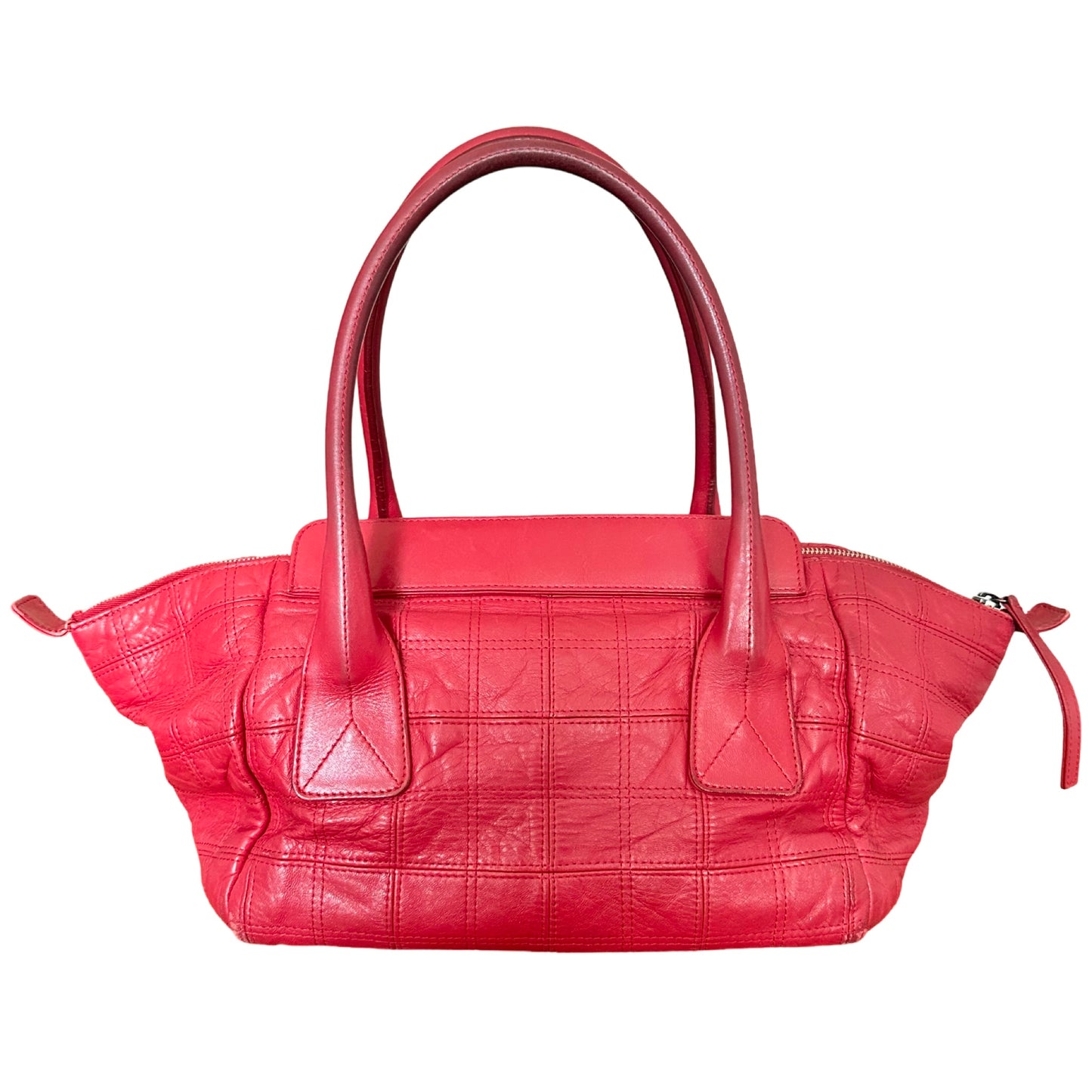 Red Leather Handbag