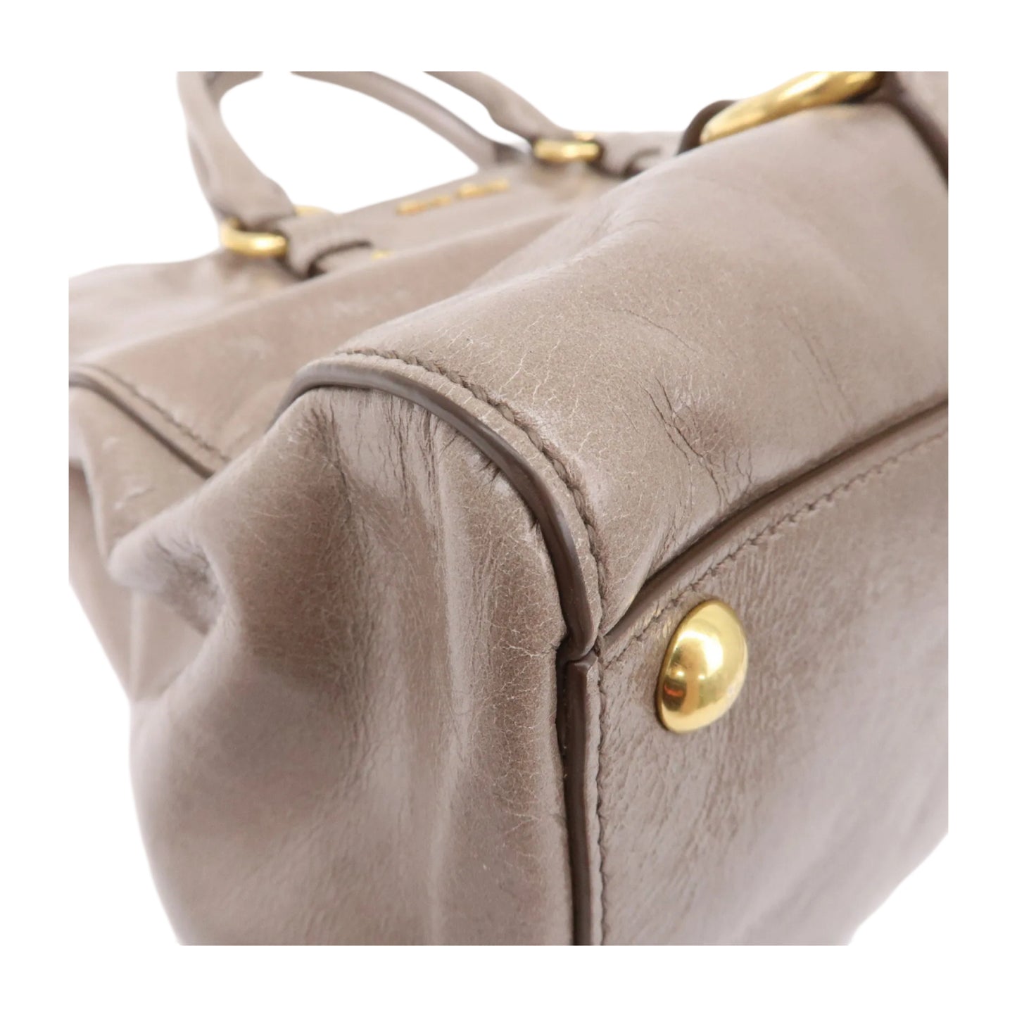 Beige Shoulder Bag