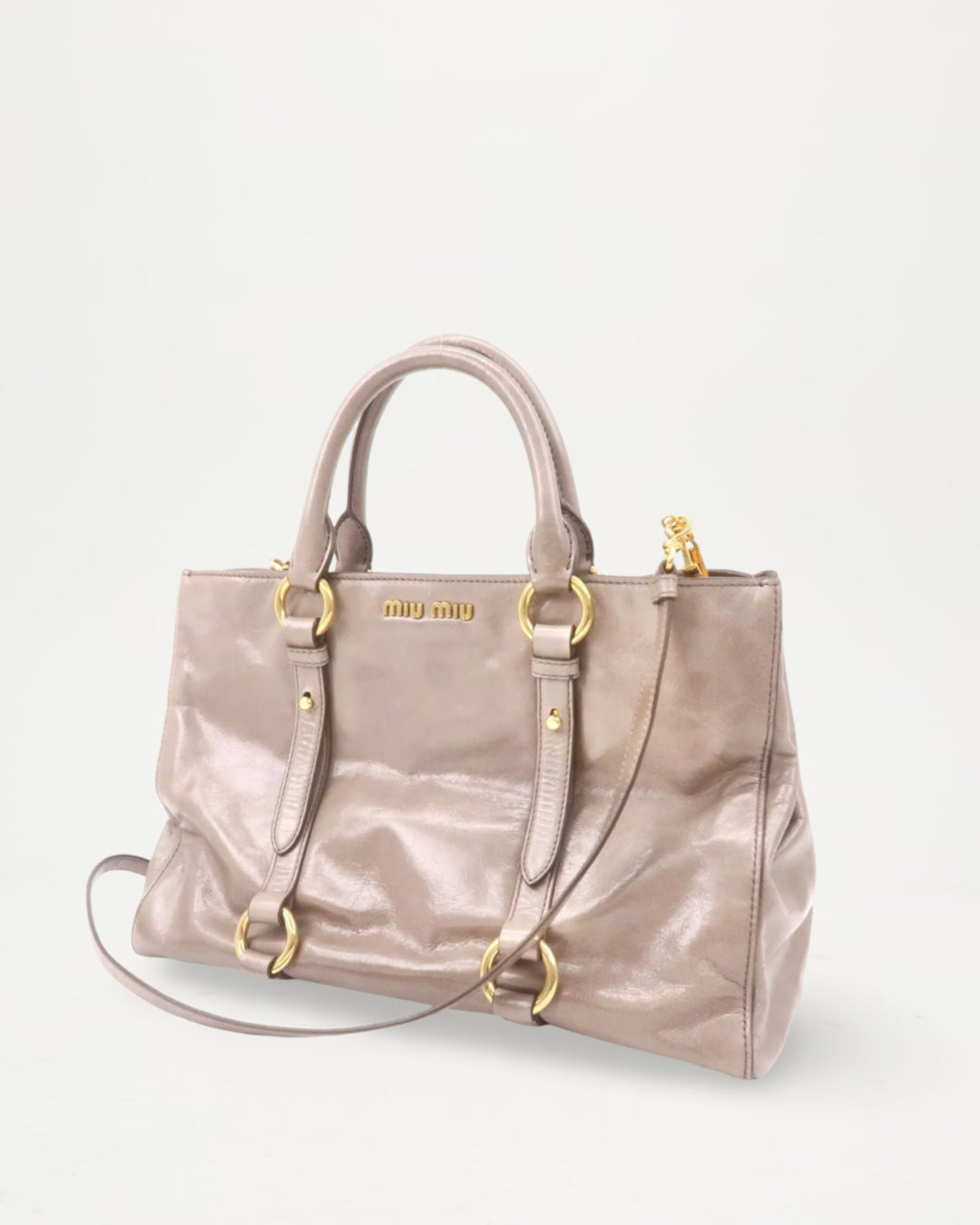 Beige Shoulder Bag