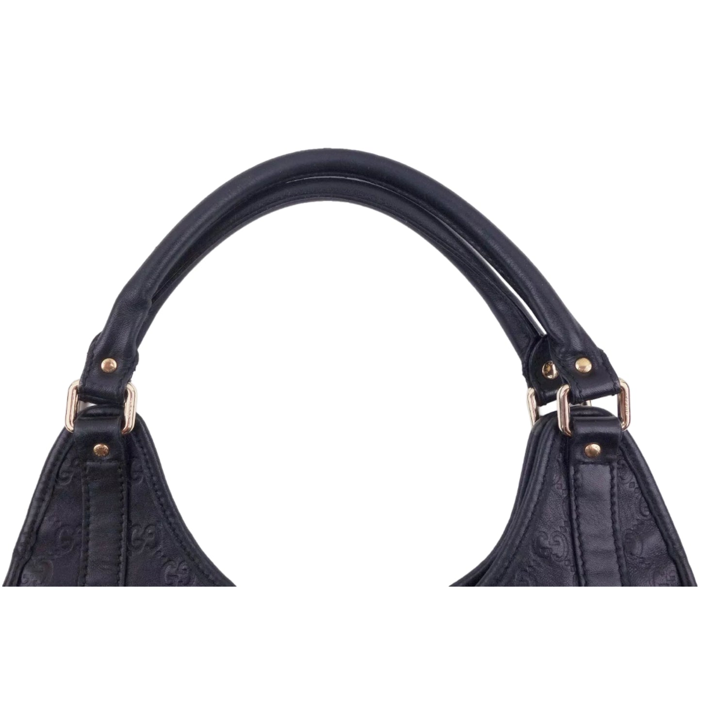 Black Leather Shoulder Bag