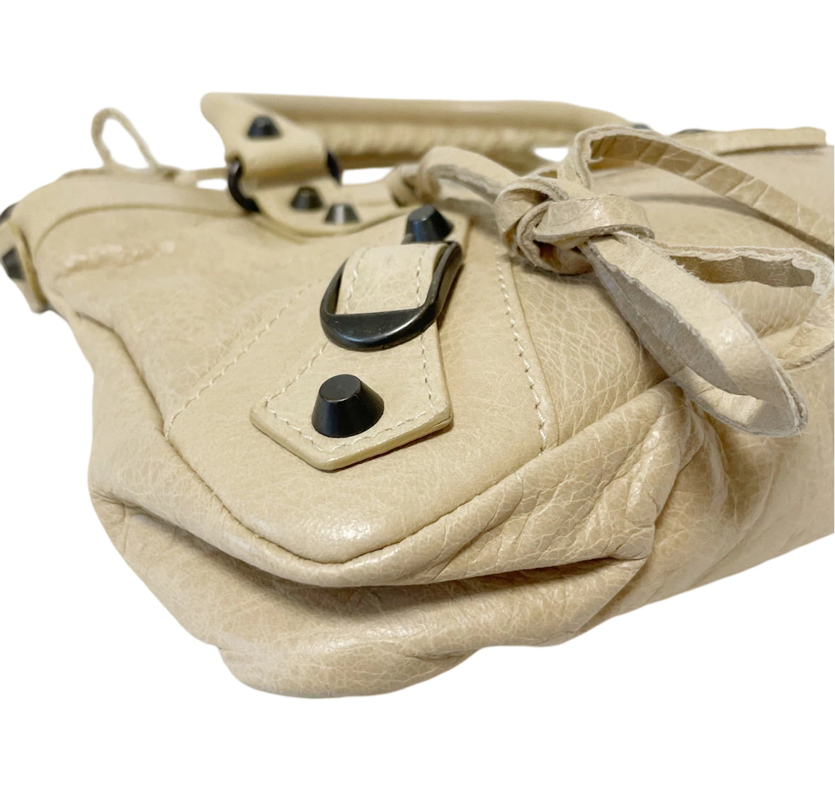 Creamy Leather Handbag