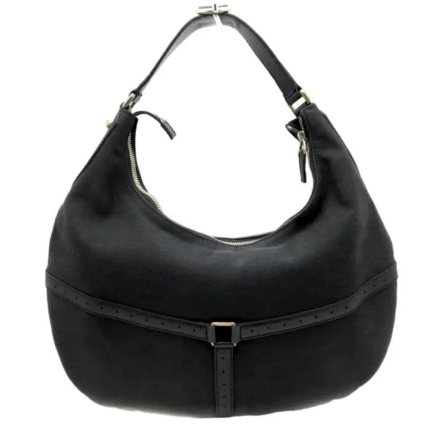 GG Canvas Leather Handbag