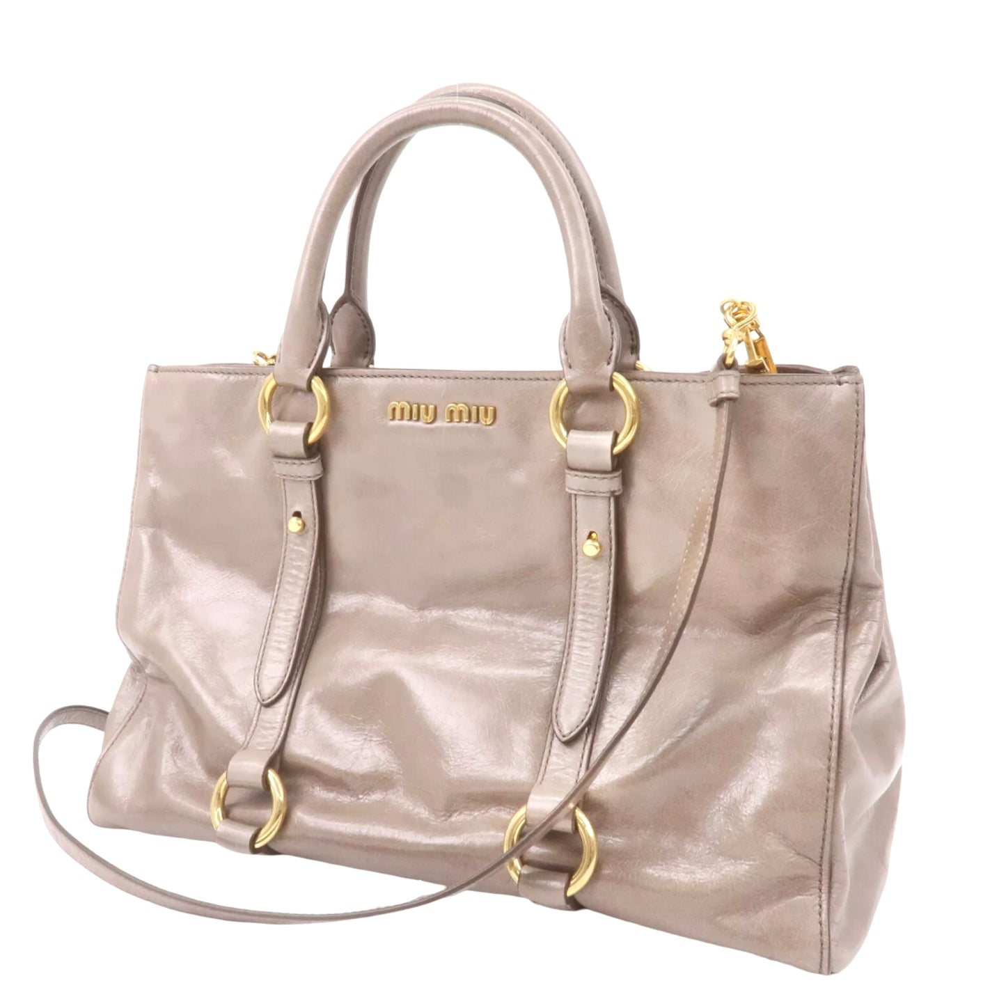 Beige Shoulder Bag