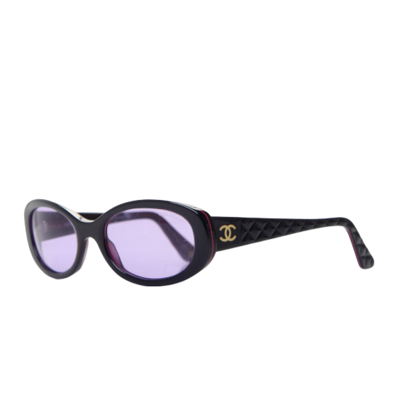 Black Purple Sunglasses