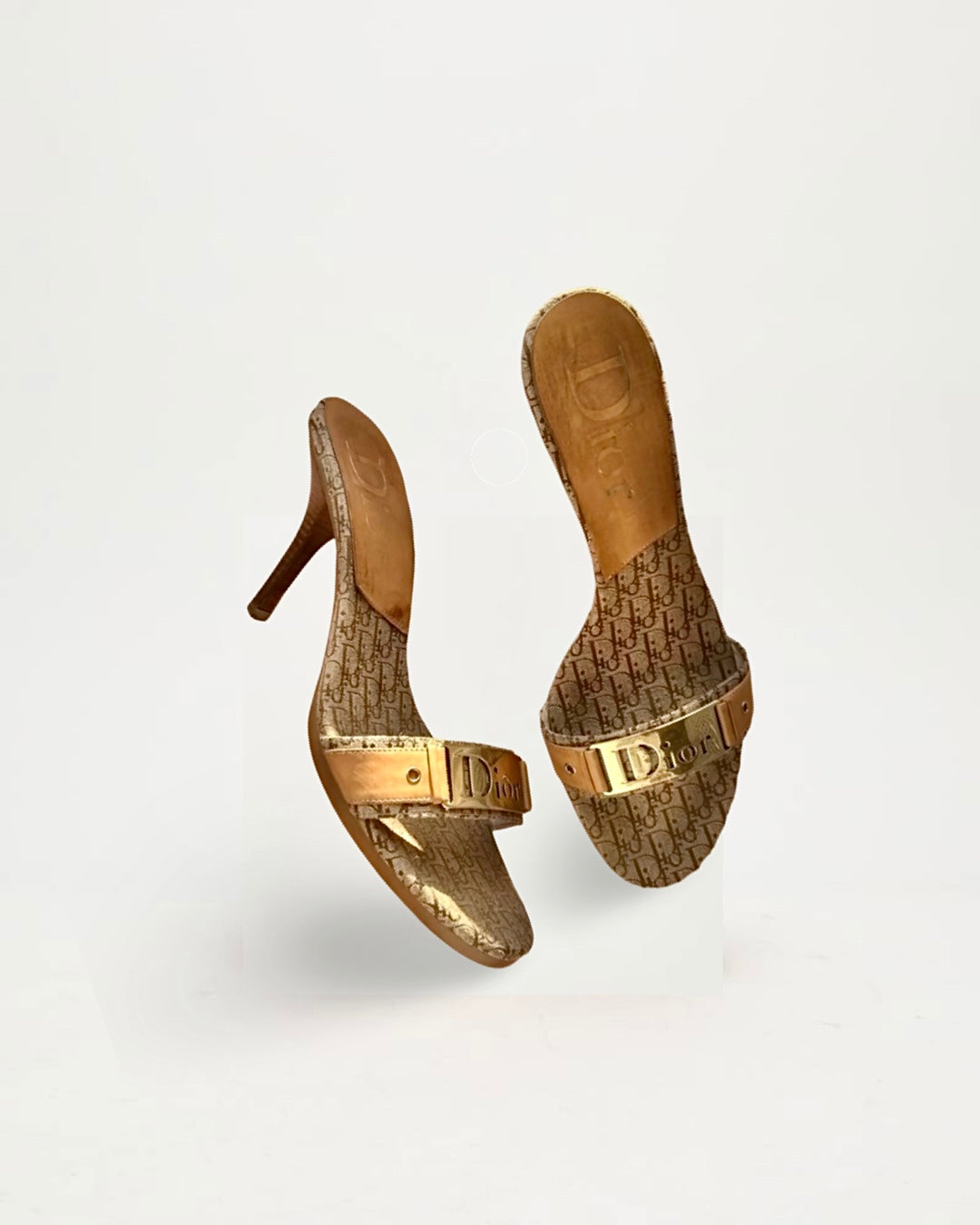 Monogram Sandals