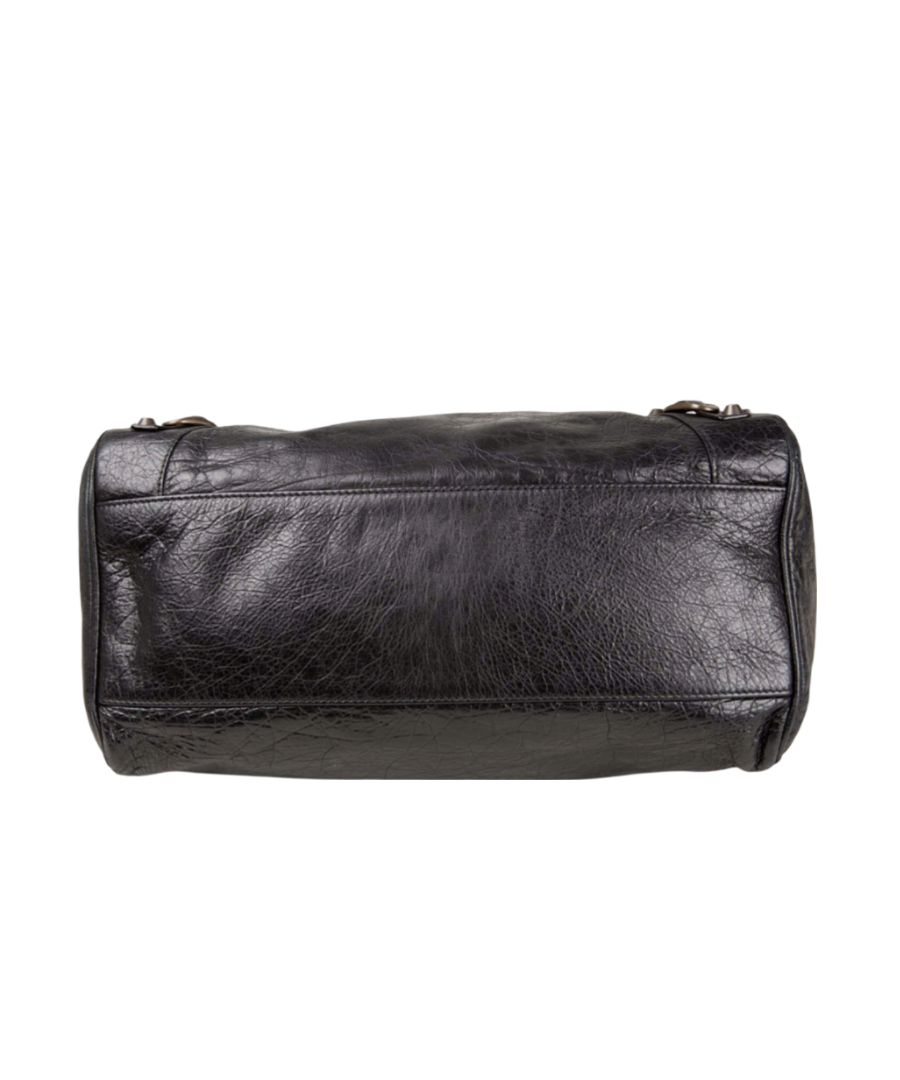 Black Leather Handbag