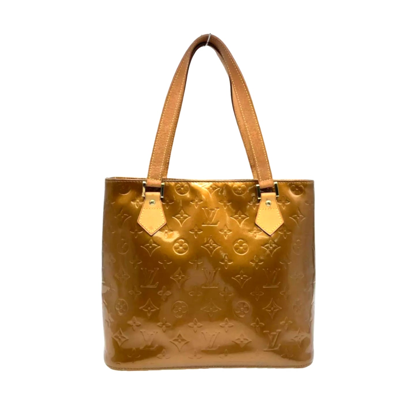 Brown Patent Leather Bag