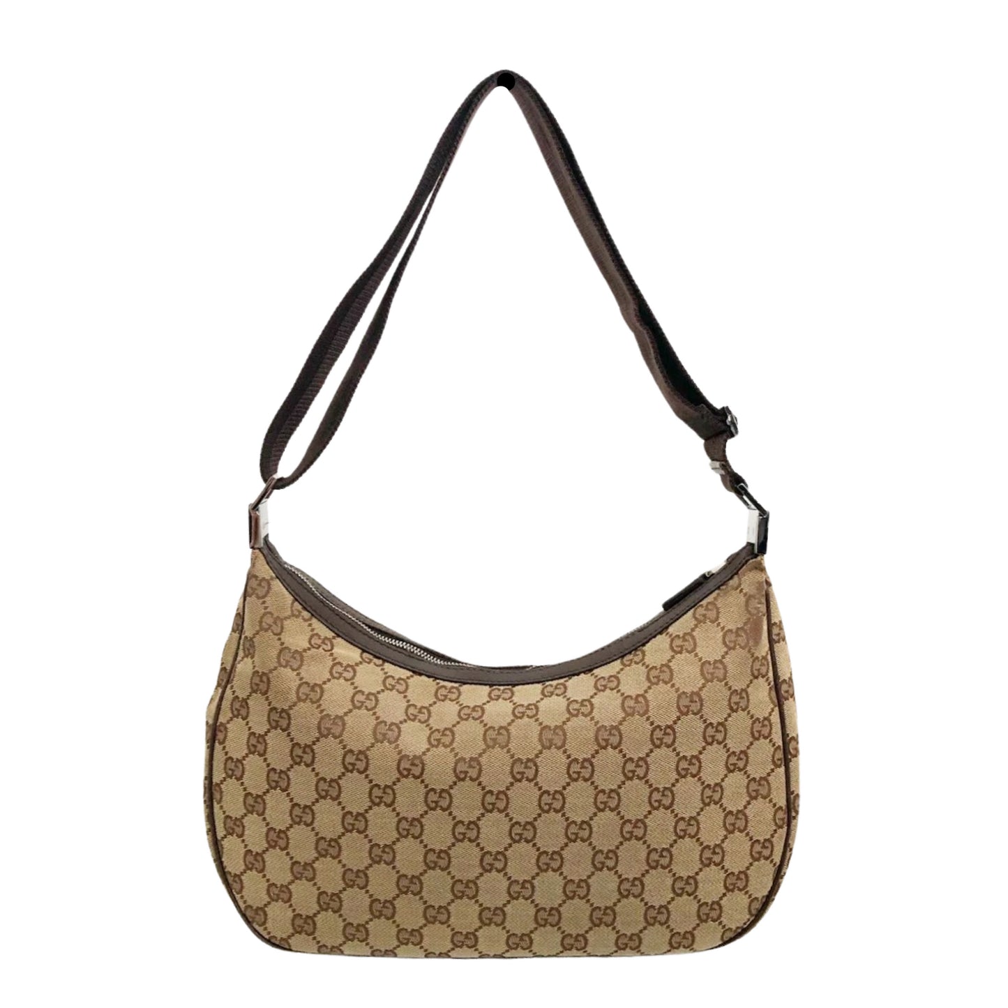 Jacquard Monogram Shoulder Bag