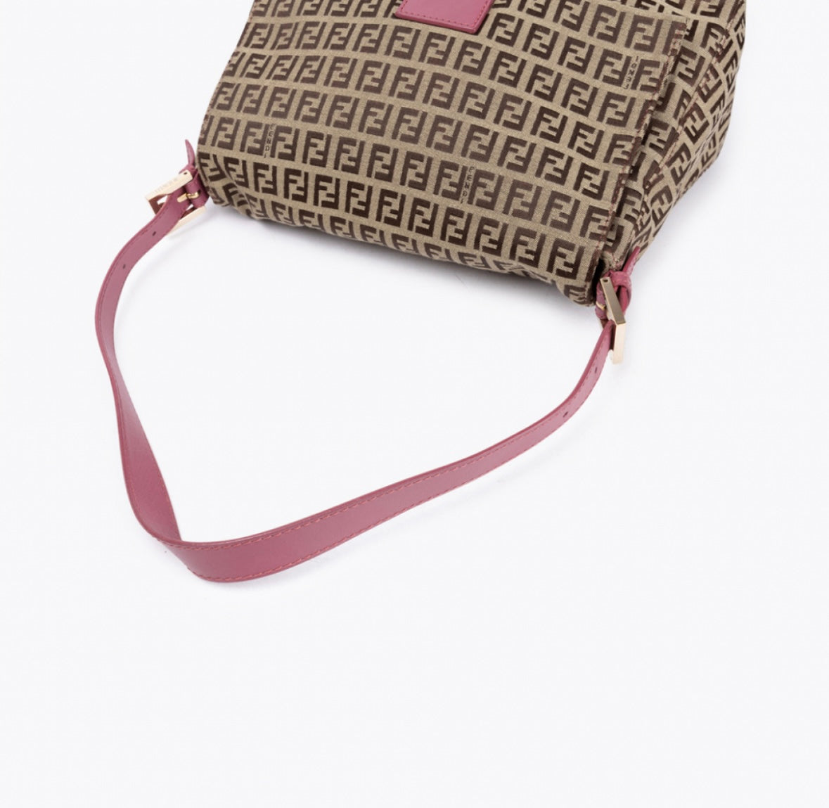 BEIGE PINK ZUCCA HANDBAG