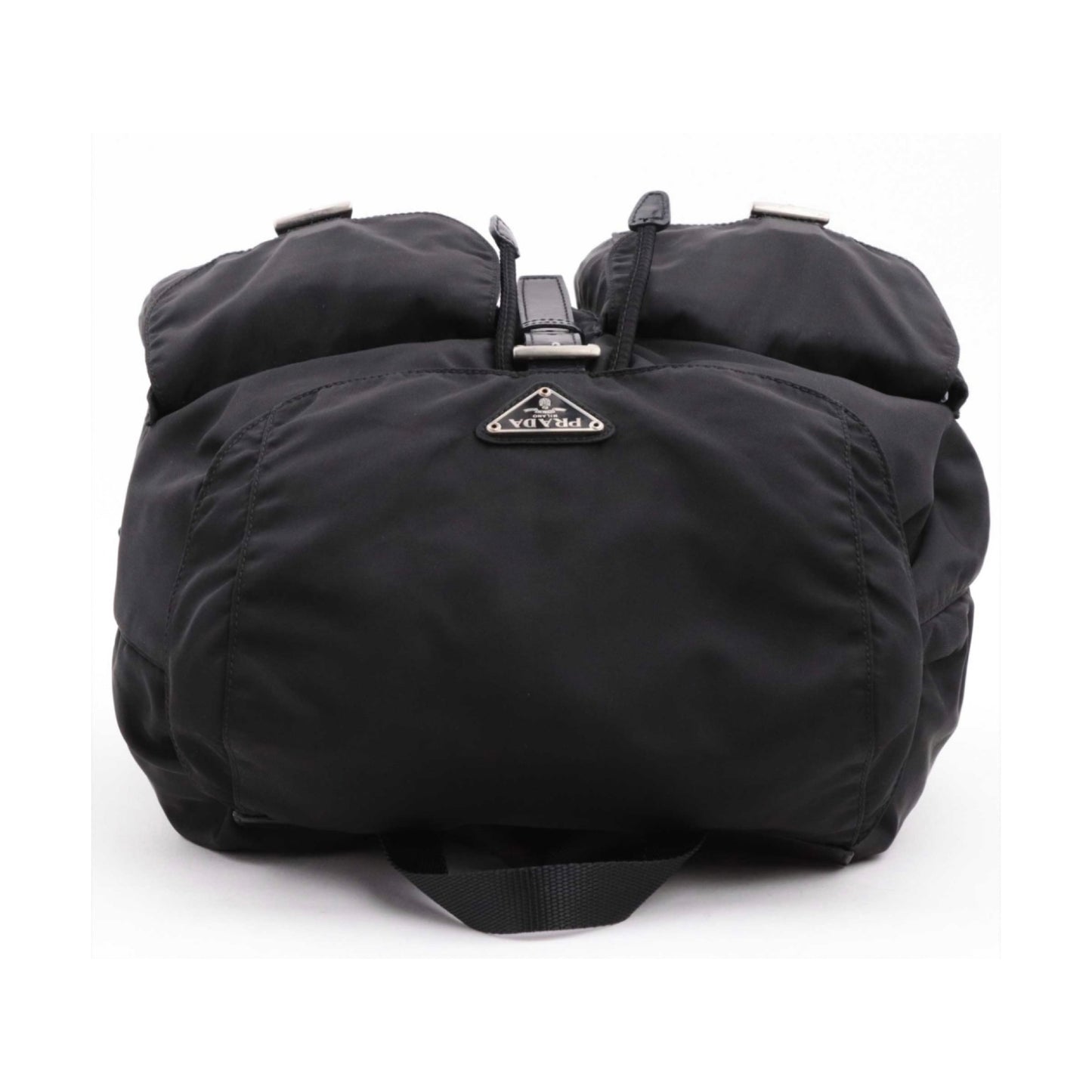 Black Nylon Backpack