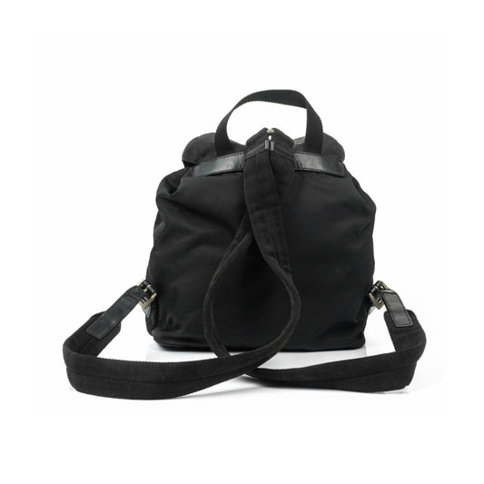 Black Nylon Backpack