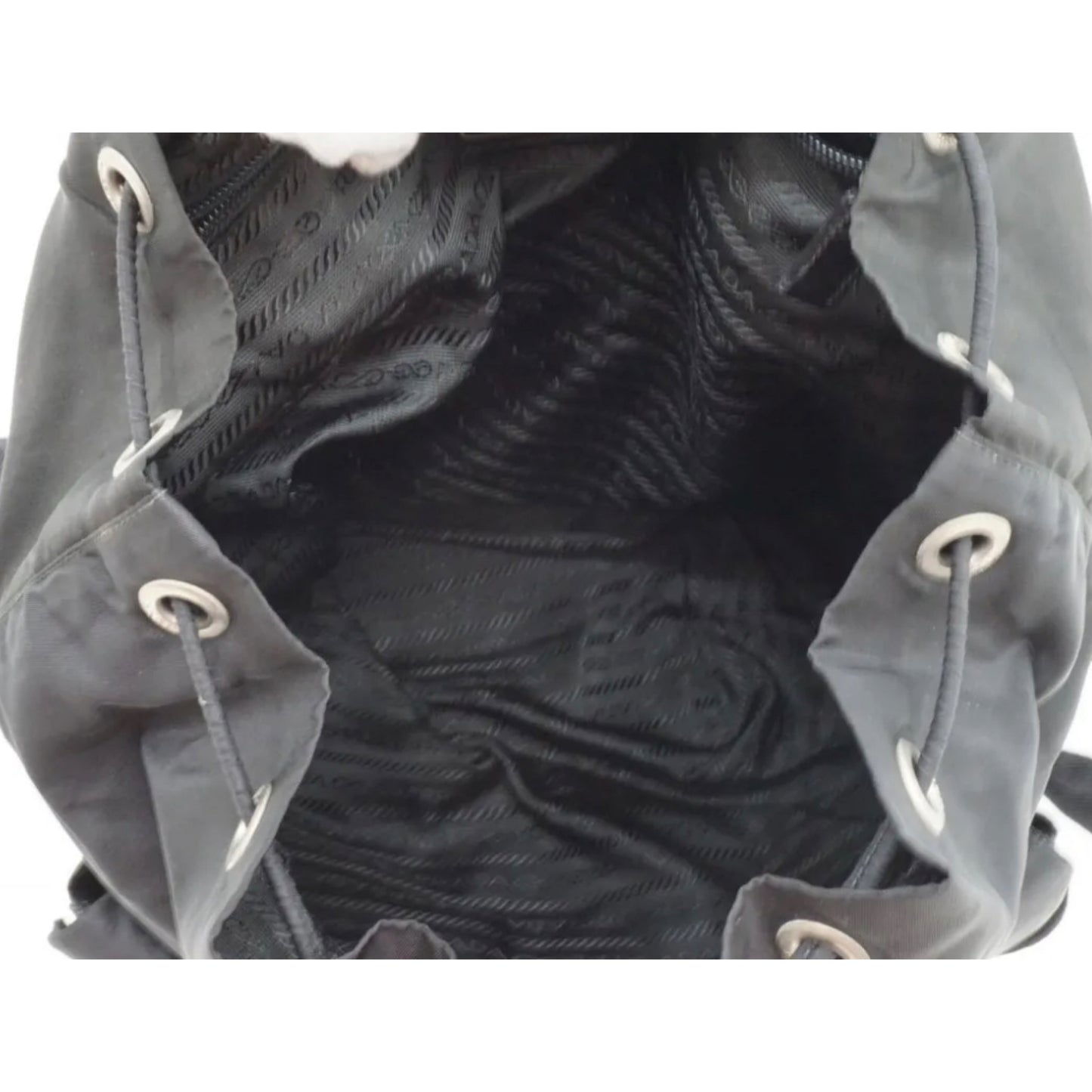 Black Nylon Backpack