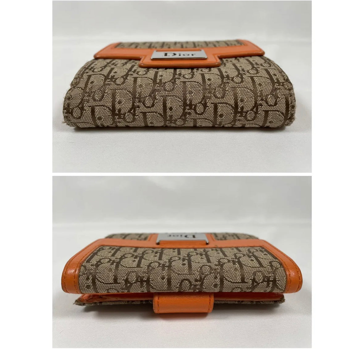 Brown Orange Wallet