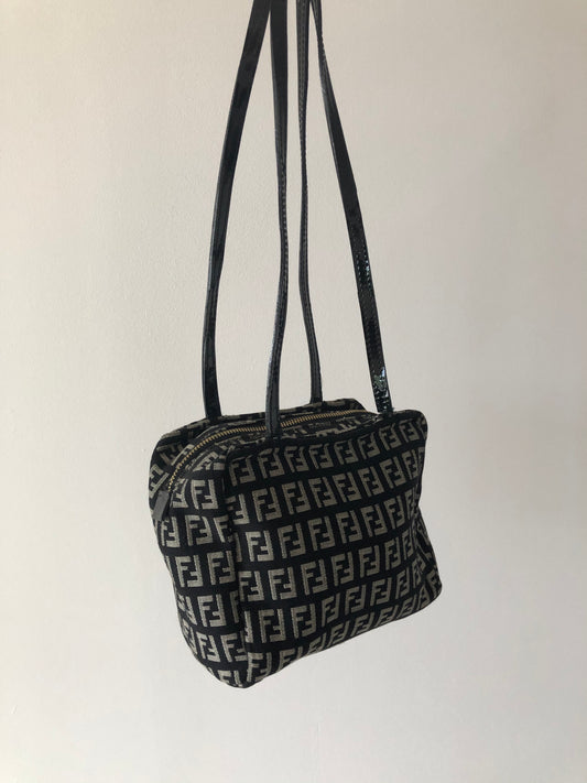 Black & White Mini Shoulder Bag