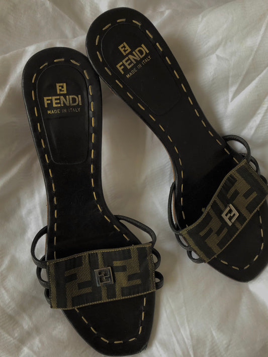 FENDI Vintage slippers